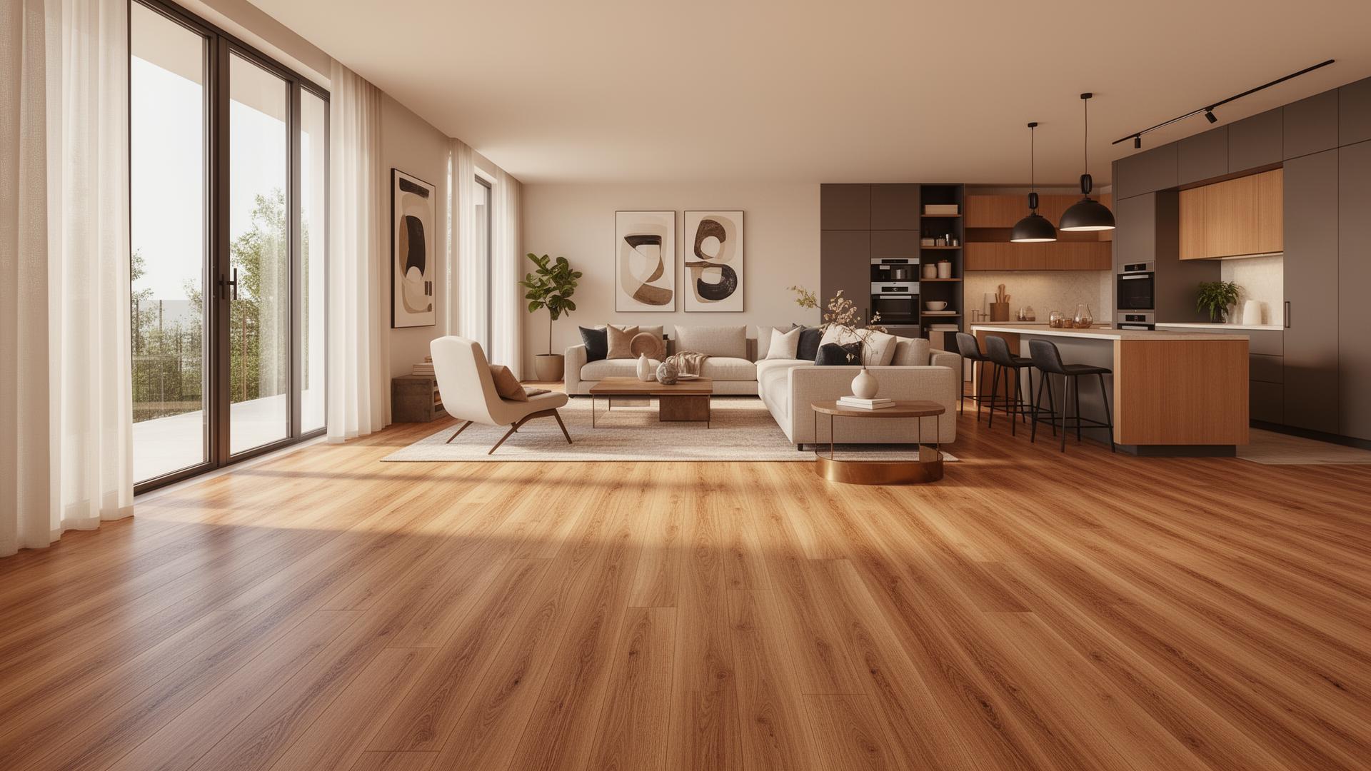 Laminate flooring installation by Perez Flooring