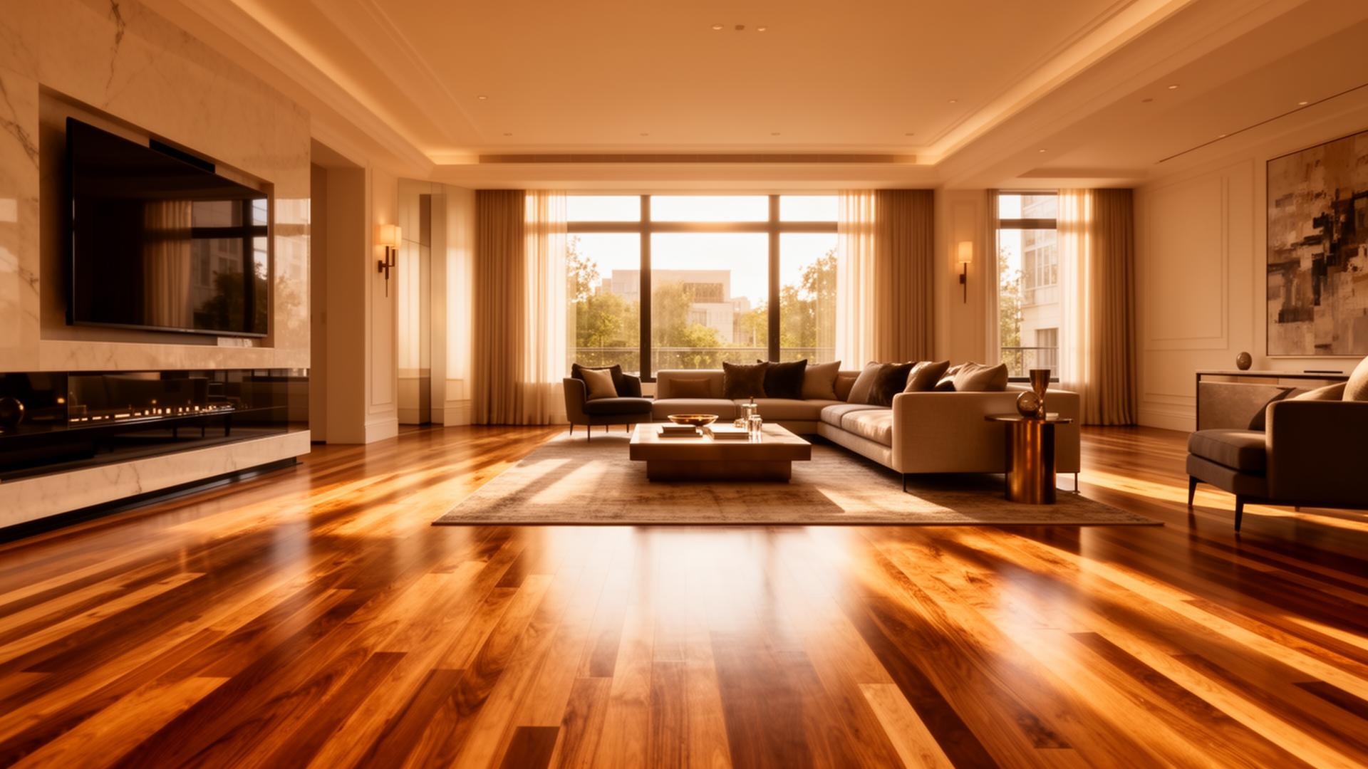 Beautiful finished flooring by Perez Flooring