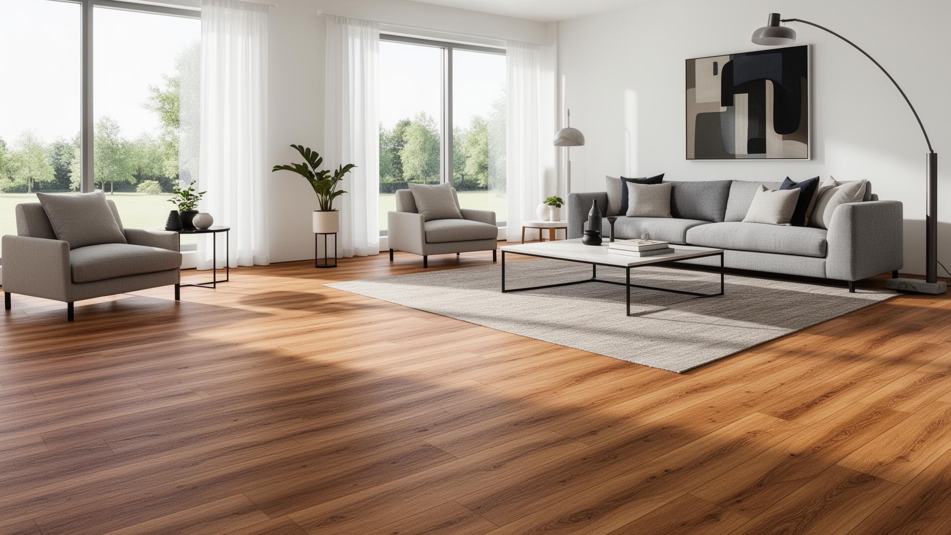 Professional vinyl flooring installation by Perez Flooring